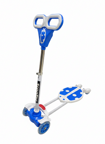 Ladybug 4-Wheel Scooter With Music & Light