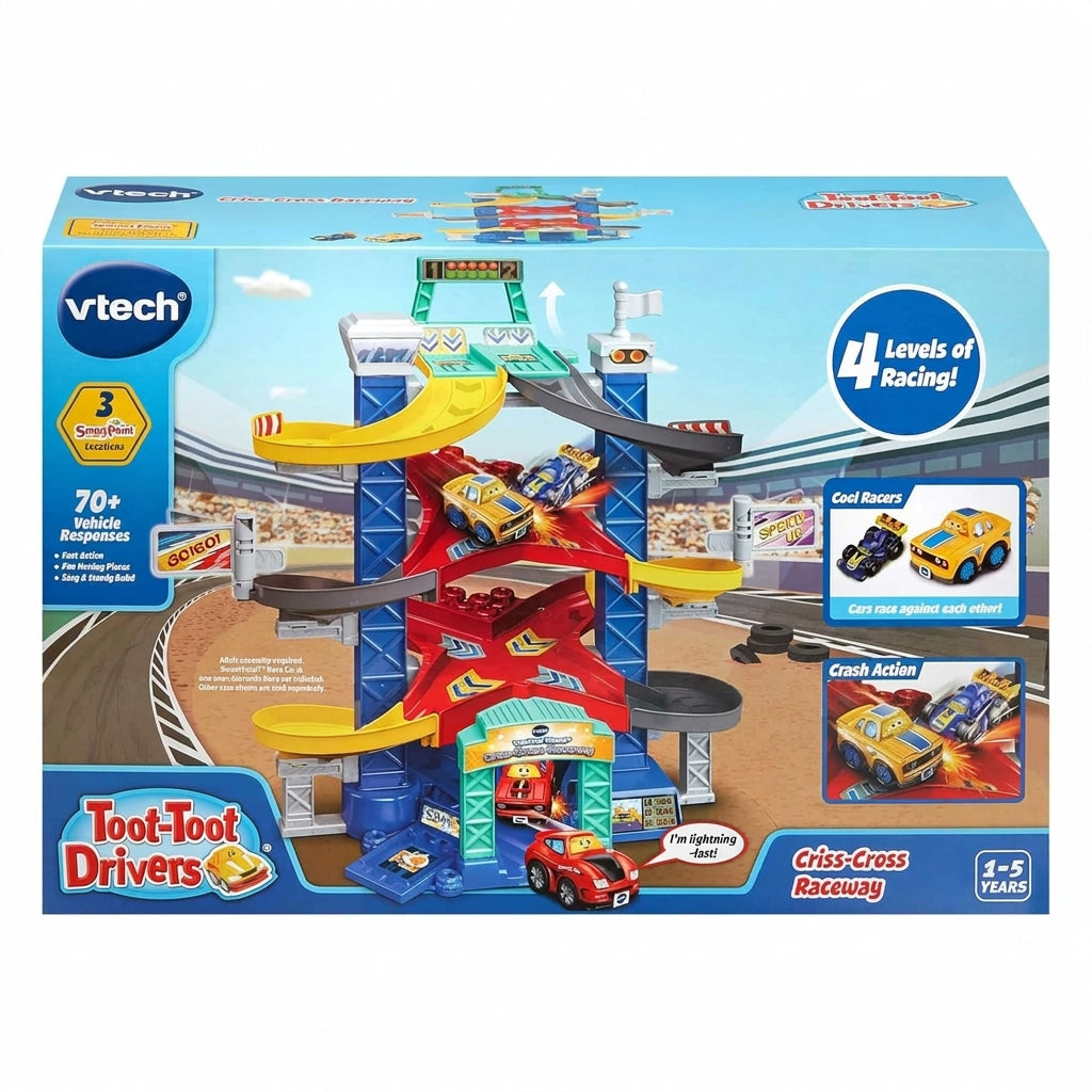 Toot-Toot Drivers Criss-Cross Raceway