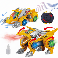 
              2-in-1 Automatic Spray Transforming Dinosaur.
            