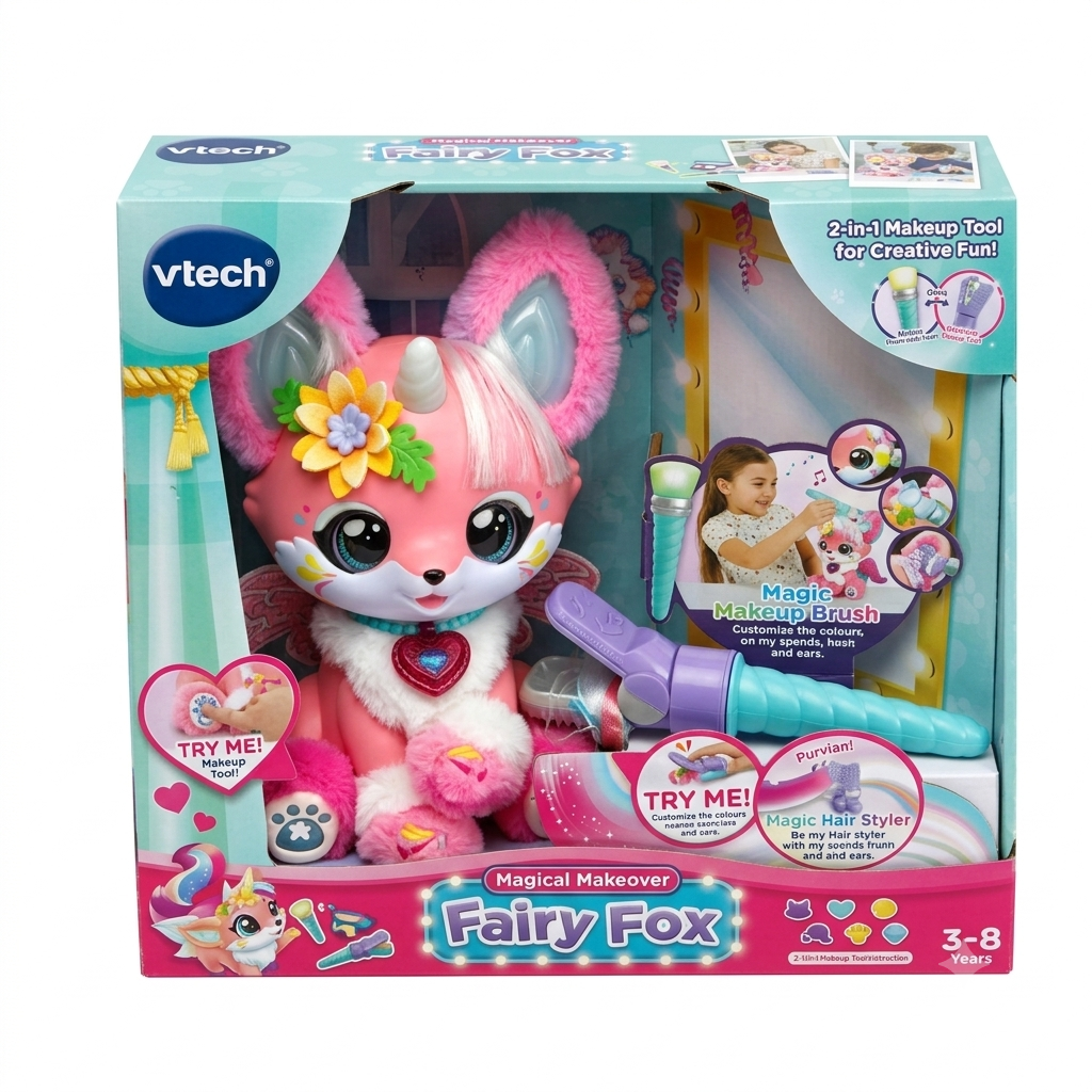 Magical Makeover Fairy Fox Interactive Toy