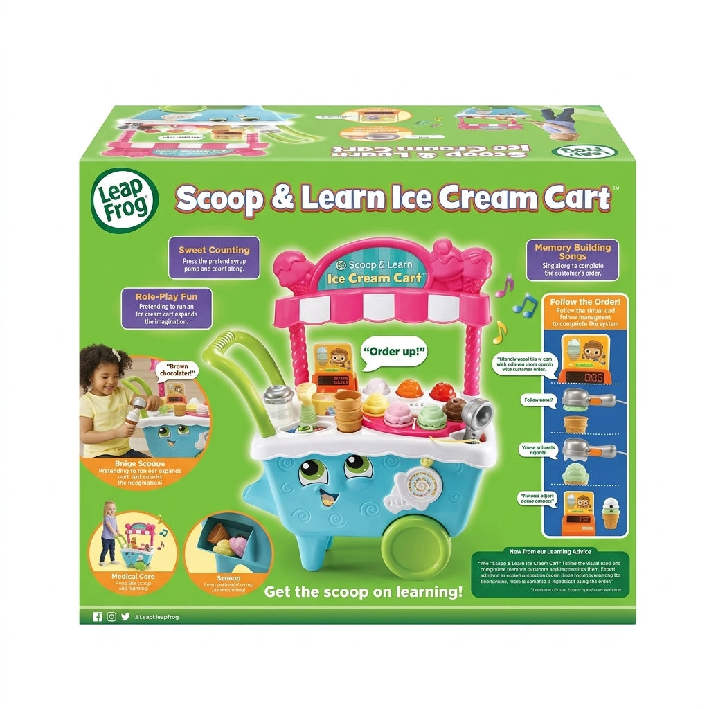 Scoop & Learn Ice Cream Cart