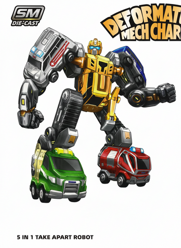Alloy City Robot - Deformation Mech Chariot