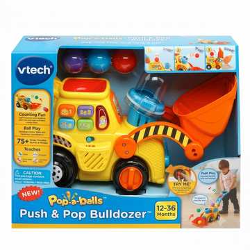 Pop-a-Balls Push &amp; Pop Bulldozer