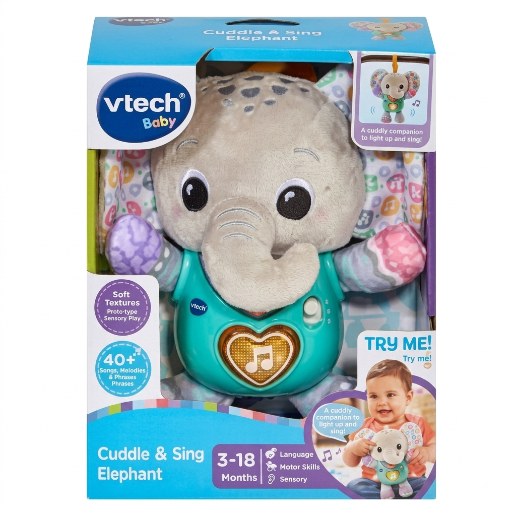 Cuddle & Sing Elephant