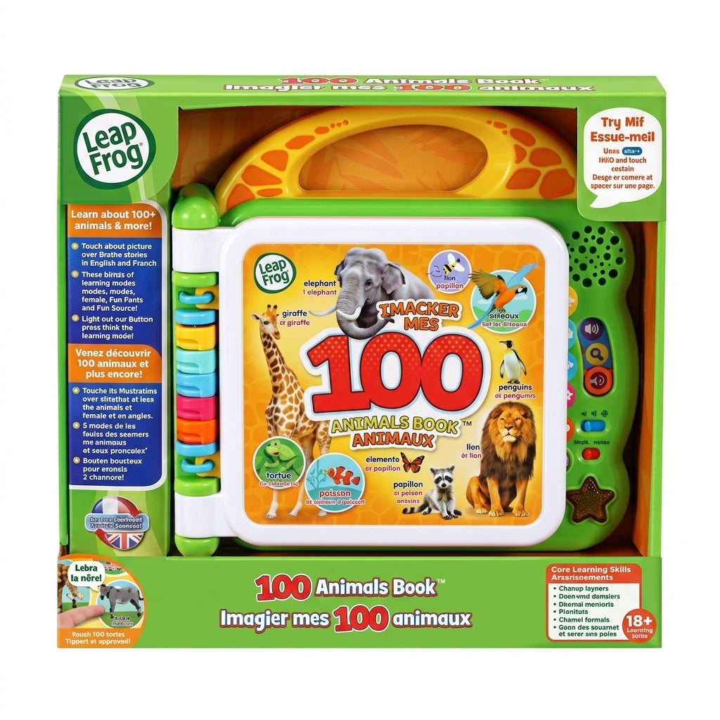 Learning Friends 100 Animals Book
