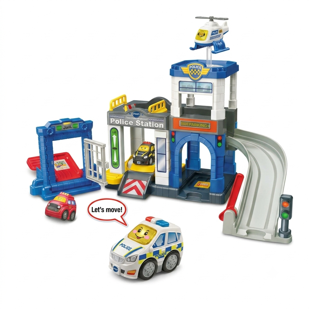 Toot-Toot Drivers Police Station Set