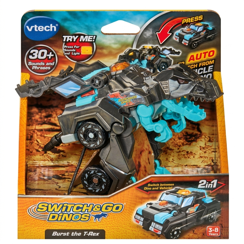 Switch & Go Dinos: Burst the T-Rex
