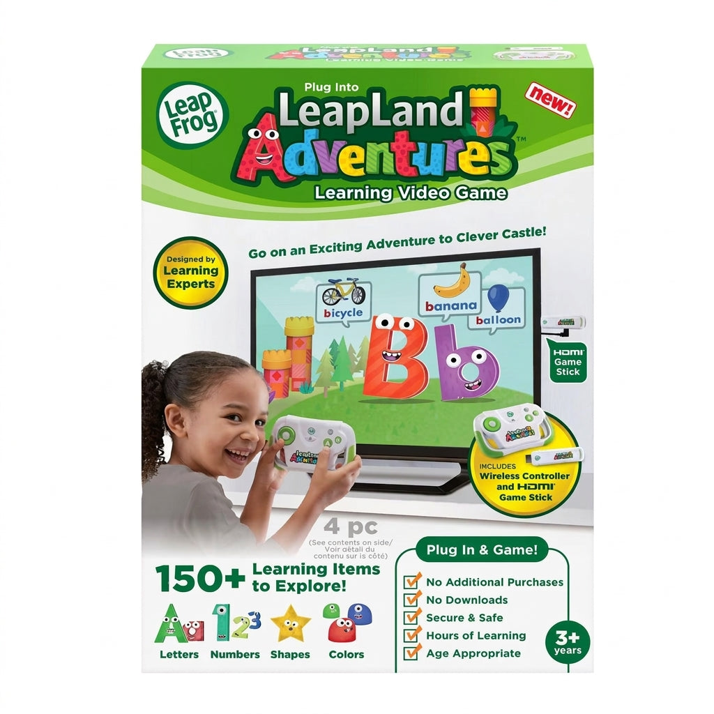 LeapLand Adventures Learning Video Game