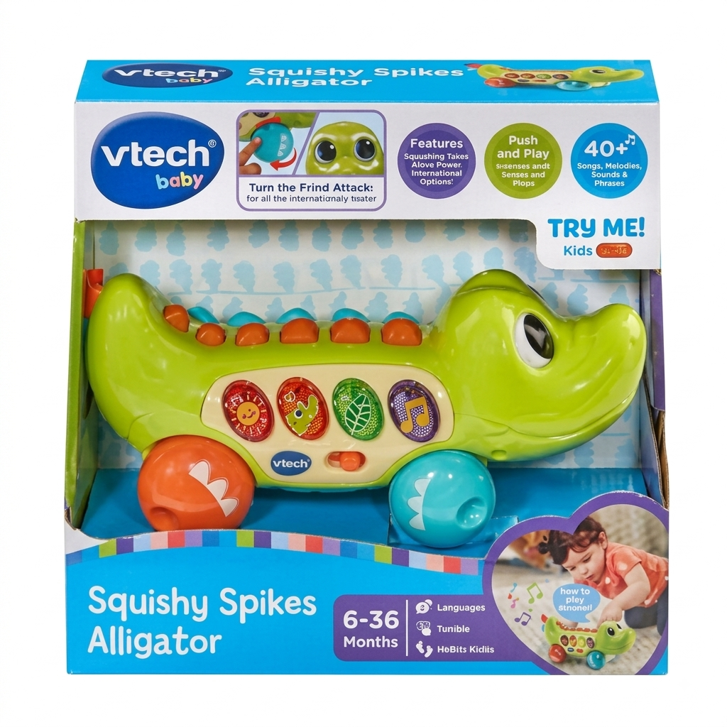 Squishy Spikes Alligator