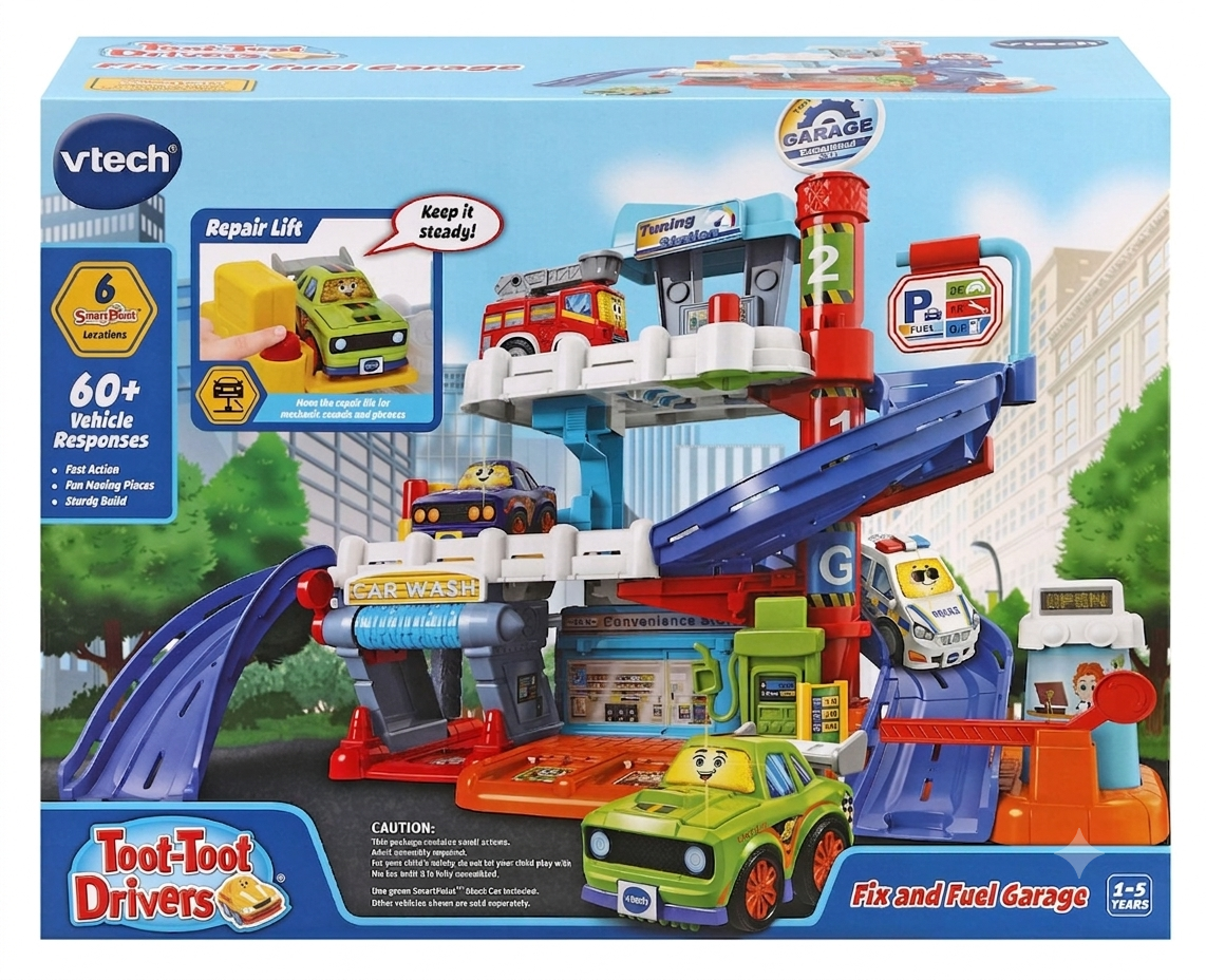 Toot-Toot Drivers Fix & Fuel Garage