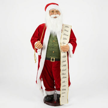 Standing Santa Claus Christmas Figurine