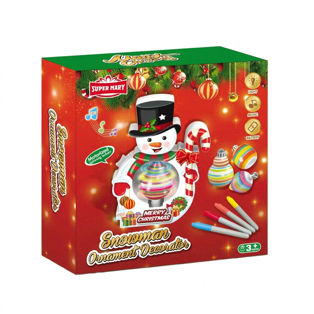 Snowman Ornament Decorator DIY Christmas Craft Kit