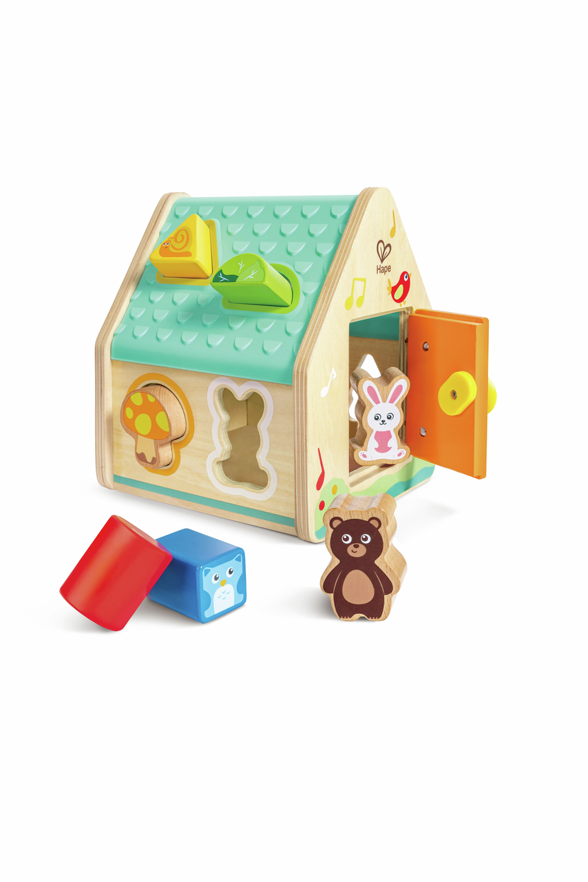 Hape Critter House Shape Sorter Toy