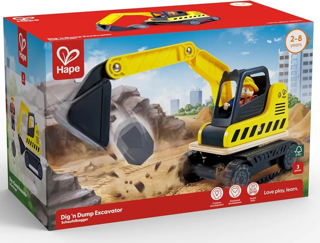 Hape Dig ‘n Dump Excavator