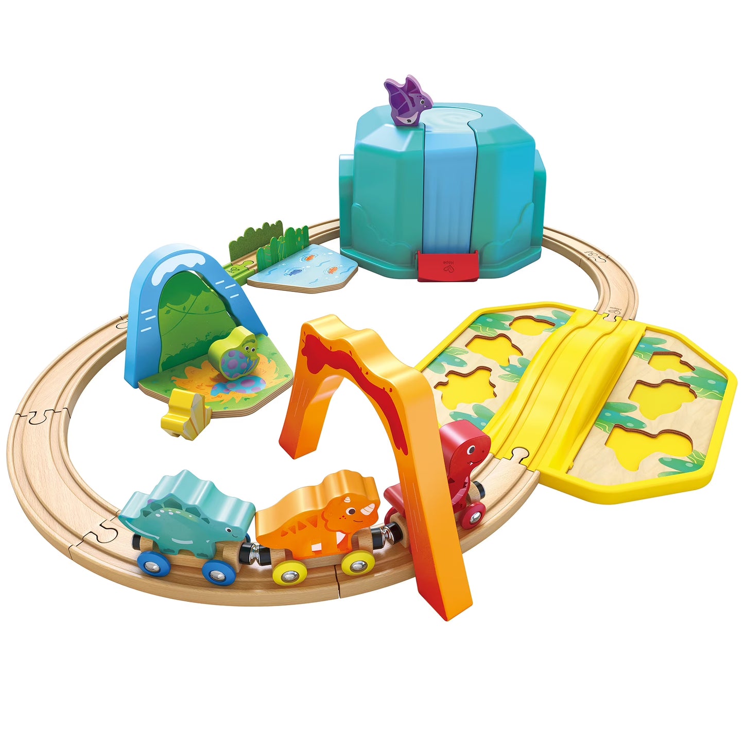 Hape Dinosaur Train Bucket Set – Roar into Railway Adventures!