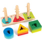 Hape Monster Twist & Stack Blocks Toy Set