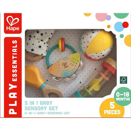 Hape 5-in-1 Baby Sensory Set