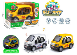 Alloy express delivery car