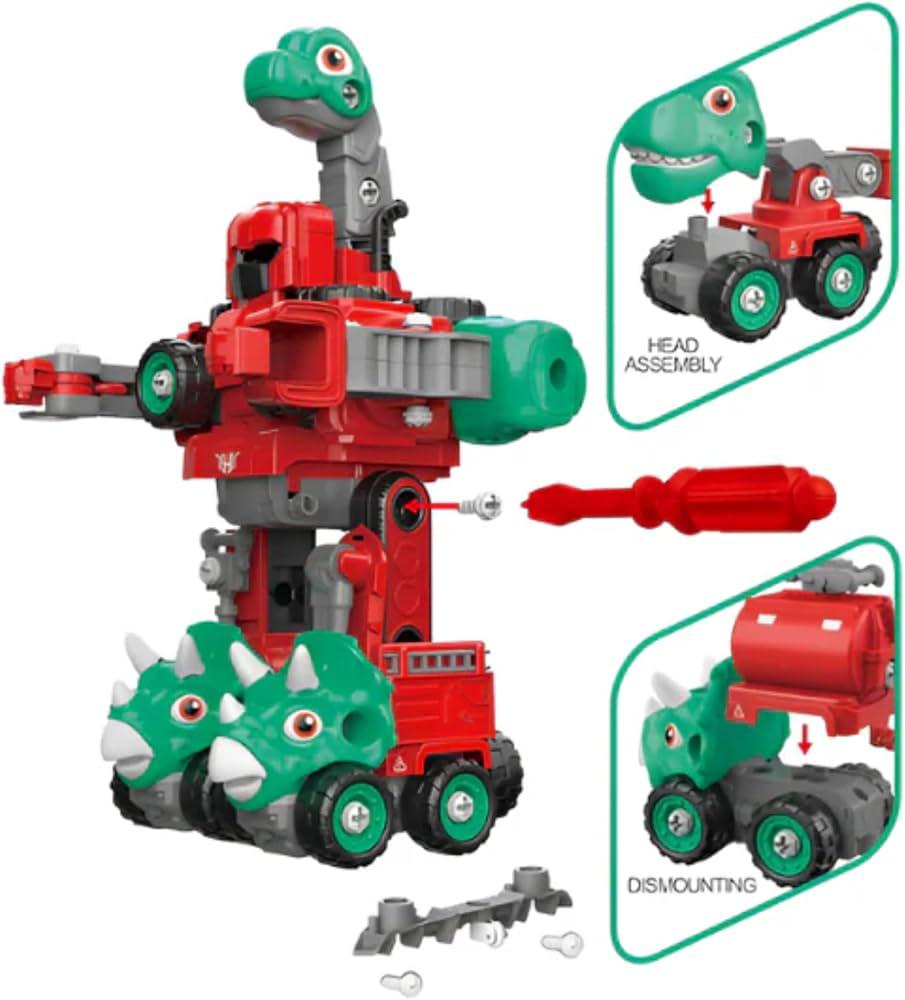 5 in 1 Robot Dinosaur