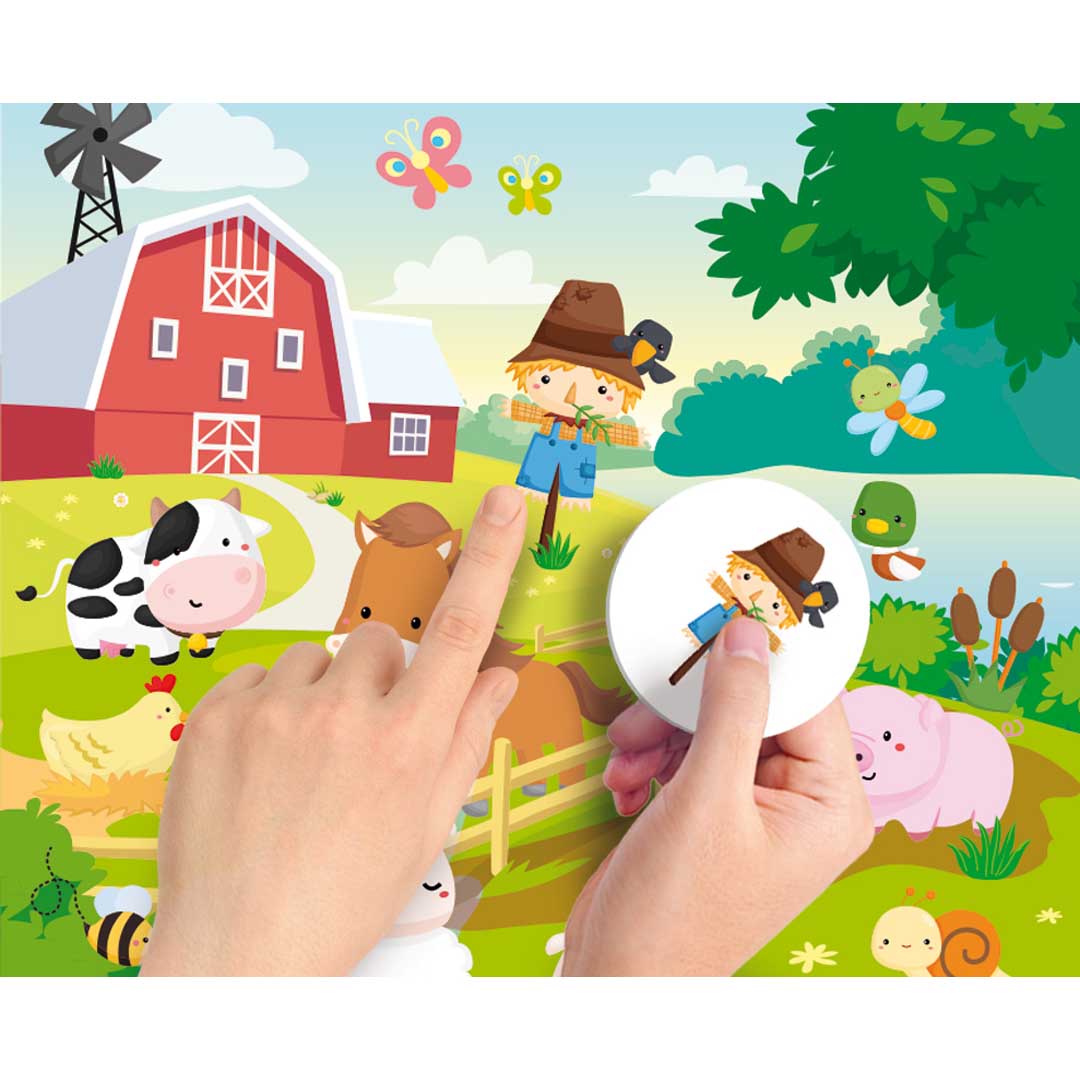 Montessori Baby Farm - Educational Puzzle Set