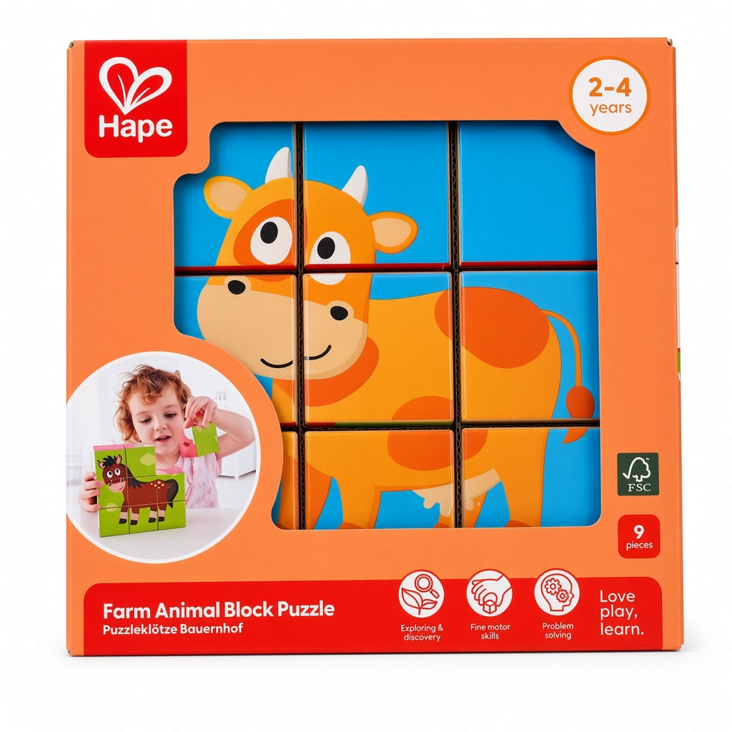 Farm Animal Block Puzzle