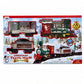 23-Piece Christmas Travel Train Set with Lights & Music