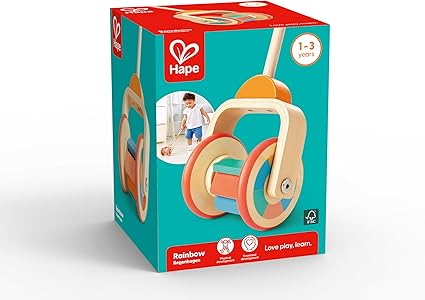 Hape Rainbow Push & Pull Toy