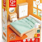 Hape Master Bedroom – Wooden Dollhouse Furniture Set