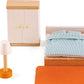 Hape Master Bedroom – Wooden Dollhouse Furniture Set