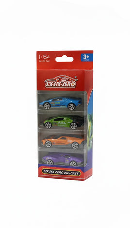 Six-Six-Zero Die-Cast Alloy Car Set
