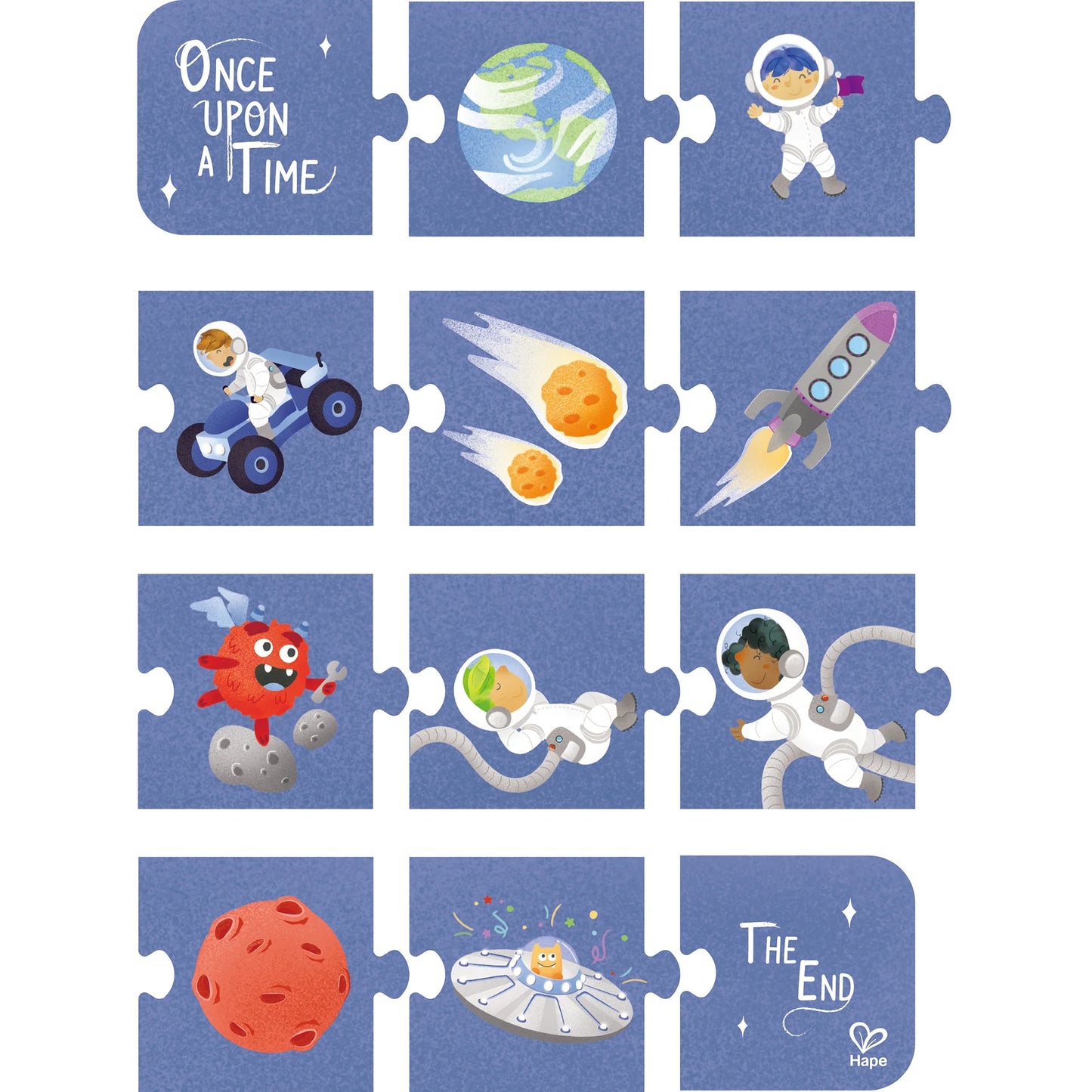 Hape Space Adventure Puzzle Set