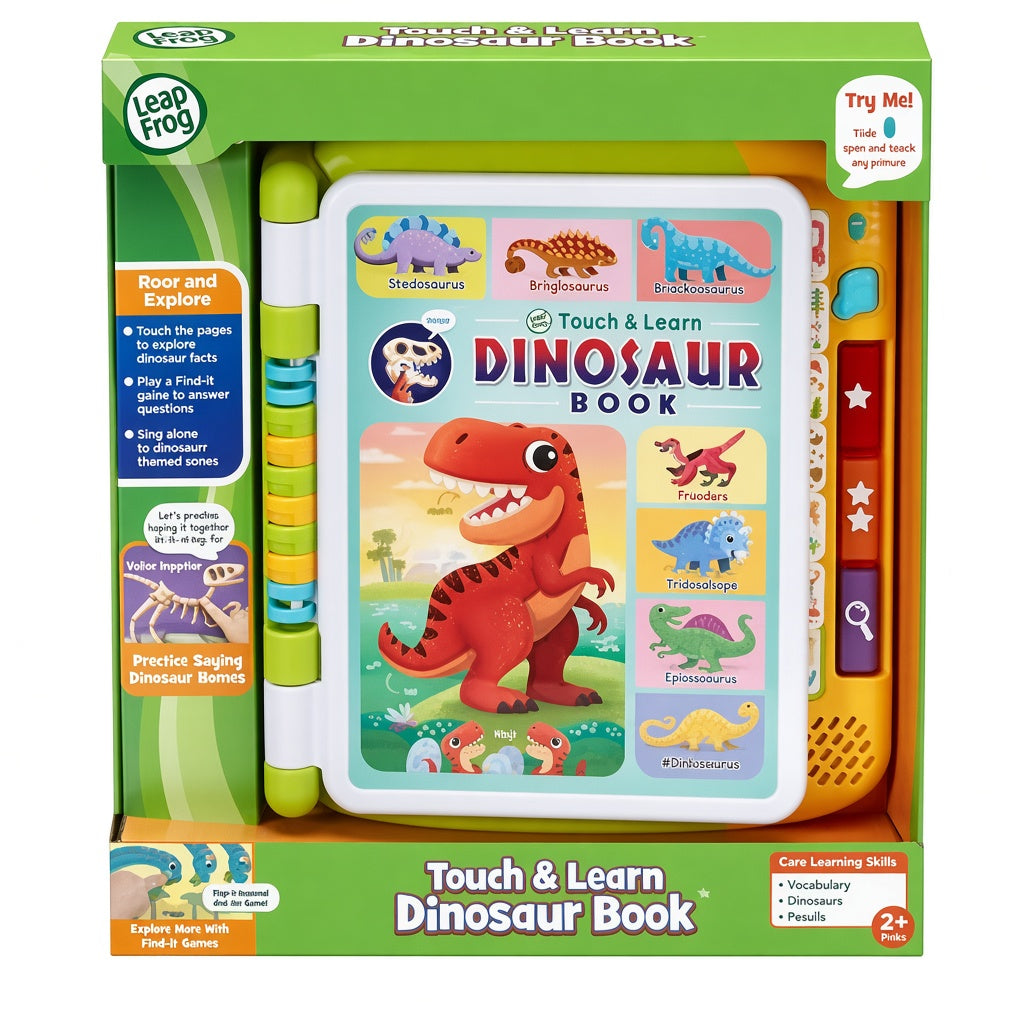 Touch & Learn Dinosaur Book