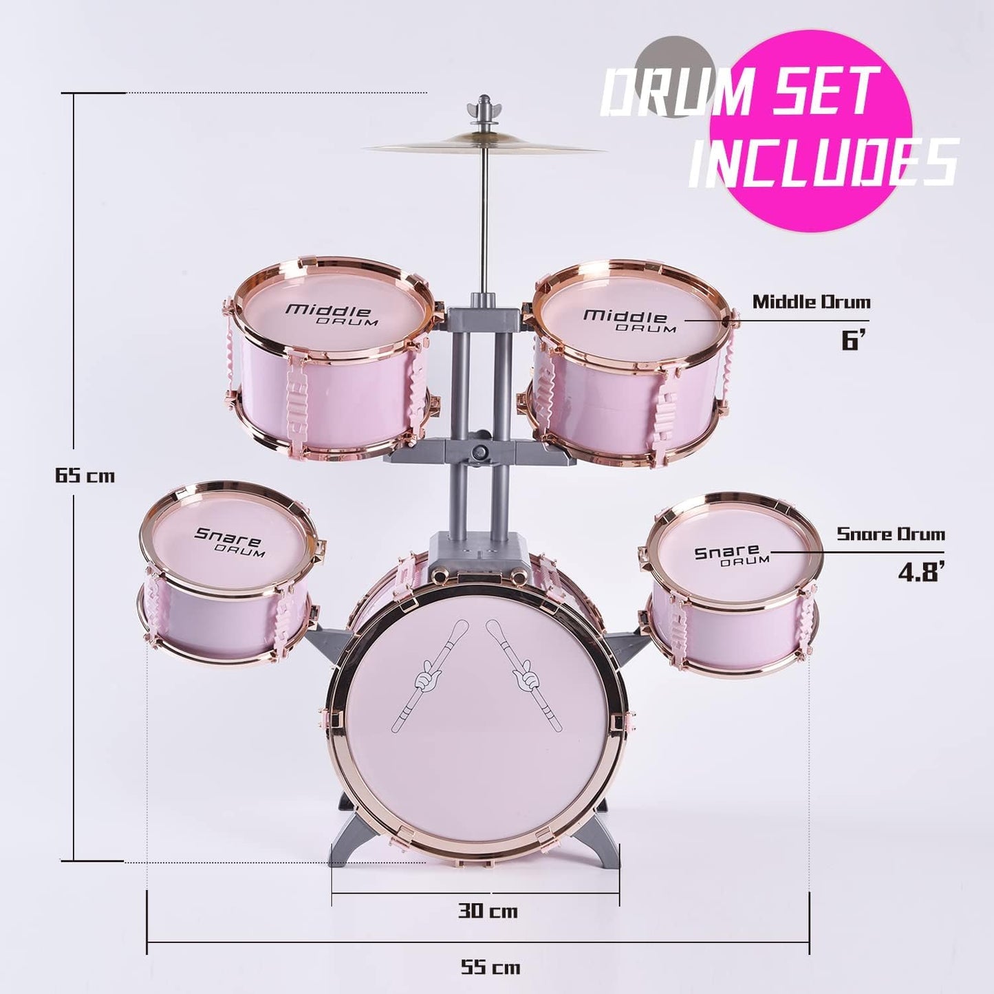 Junior Jazz Drum Set