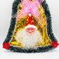 Santa Claus Bell-Shaped Christmas Hanging Decoration
