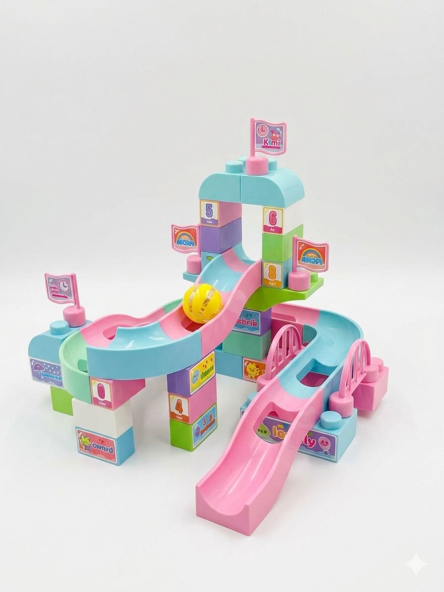 Blocks Track Building