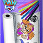 PAW Patrol Drawing &amp; Coloring Roll