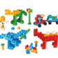 Hape PolyM Dinosaur Paradise Kit – Building Blocks Adventure