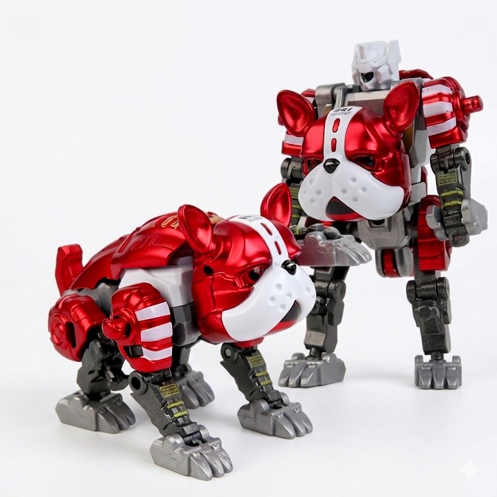 Die-Cast Deformation Robot Dog