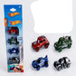 Hot Wheels Metal Die-Cast "Shark &amp; Skull" Series (4-Pack)