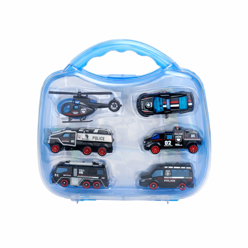 Alloy Cars Police Car Suit