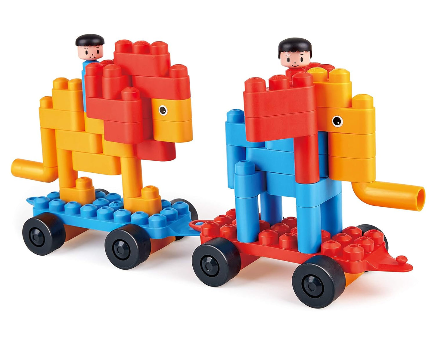 Hape PolyM Dinosaur Paradise Kit – Building Blocks Adventure