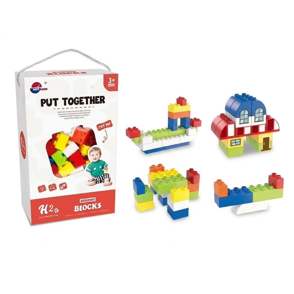 Creative DIY Building Blocks (120-Piece Set)