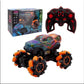 Glow-in-the-Dark RC Monster Stunt Truck