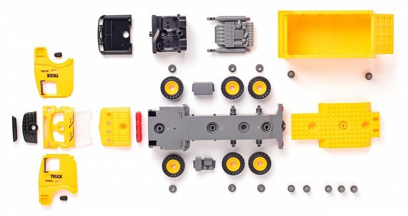 Engineering Truck Series: R/C Assembly Dump Truck