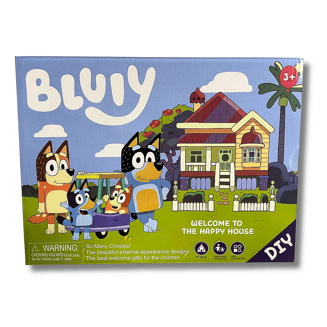 DIY Bluiy Villa Happy Dollhouse
