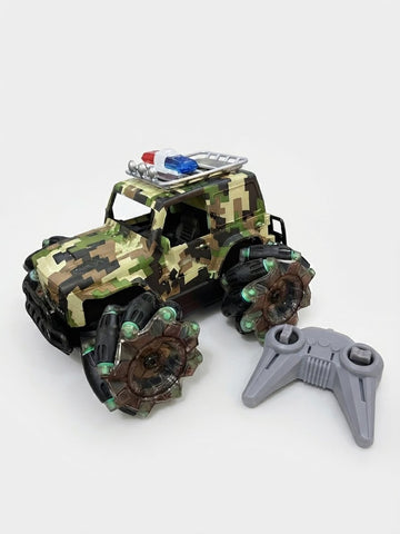 Camouflage RC Stunt Car