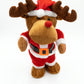 Dancing Christmas Reindeer Plush Toy