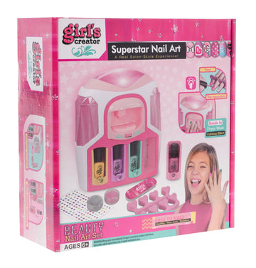 Girls' Creator Superstar Nail Art Set  Create. Style. Shine like a Superstar!