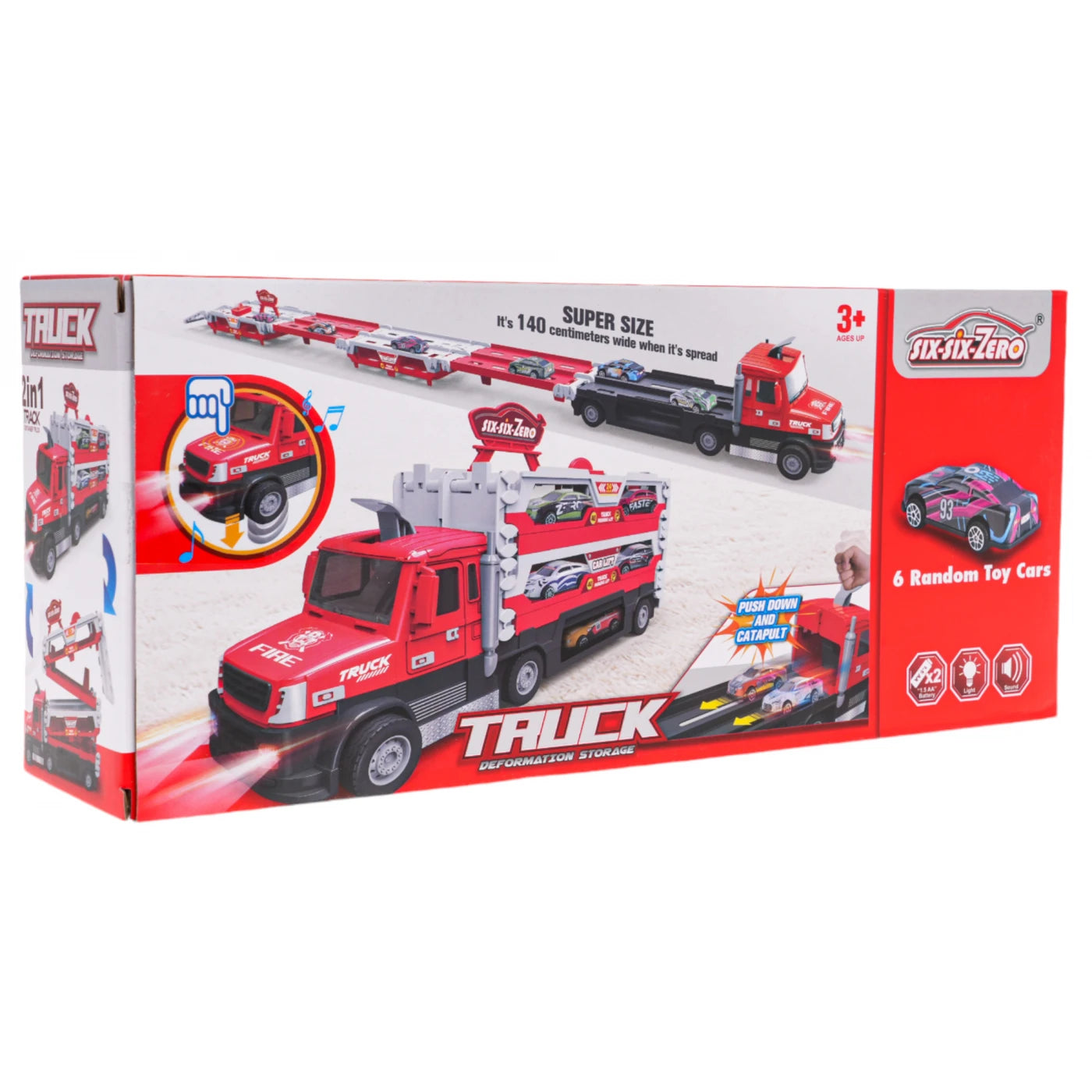 Six-Six-Zero Folding Deformation Truck