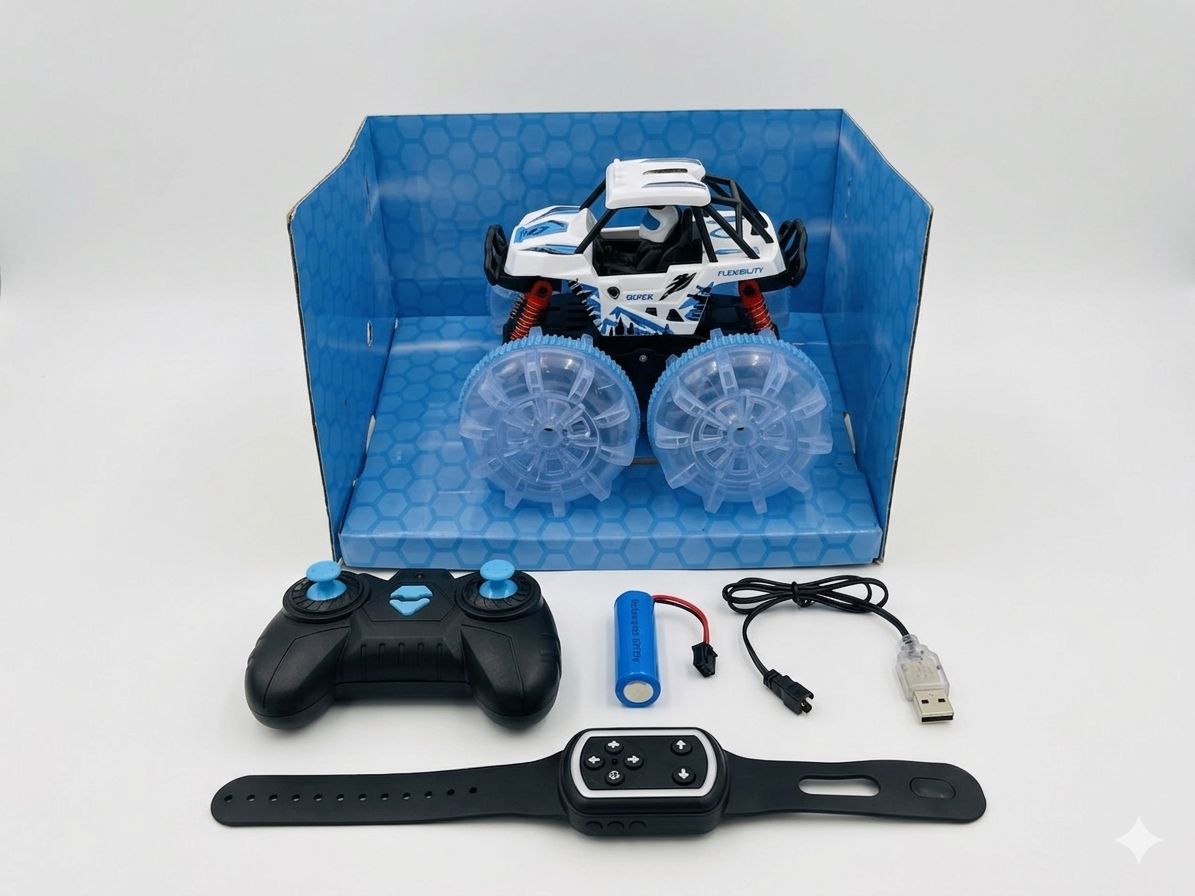 Amphibious RC Stunt Car
